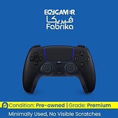 SONY PLAYSTATION DUALSENSE 5 CONTROLLER -MIDNIGHT BLACK - (EGYGAMER FABRIKA)