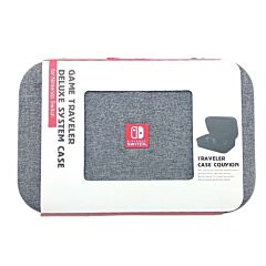 Hard Shell Travel and Storage Case for Nintendo Switch Grey