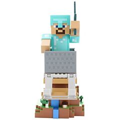 Cable Guys Minecraft Steve in Diamond Armour Holder