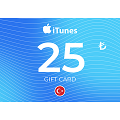 App Store & iTunes Turkey 25 TRY ( TURKEY )