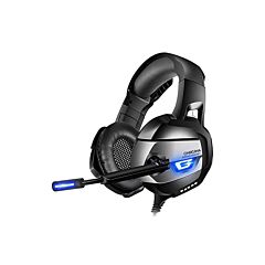 K5-N Wired Over-Ear Gaming Headphones With Mic Black