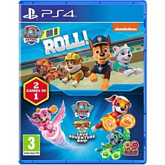 PAW Patrol Bundle: Mighty Pups + On a Roll (PS4)