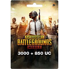 PUBG Mobile 3000 + 850 UC