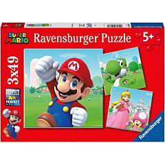 Super Mario 3x 49pc jigsaw puzzle /Puzzles