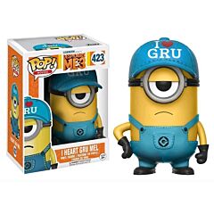 Funko Pop Vinyl Figure Despicable Me 3 Minion I Heart Gru Mel 423