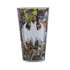 Batman Comic Book Drinking Glass