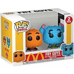 Funko - Ad Icons: McDonalds 2PK Fry Guys - Orange & Blue POP!