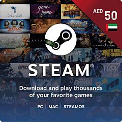 Steam Wallet Card UAE 50 AED