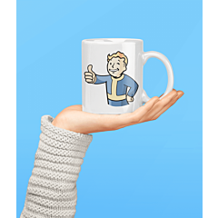 Vault Boy Mug – Fallout Inspired