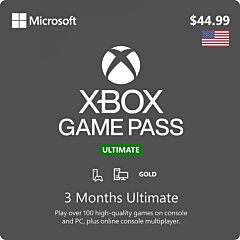 Xbox 3 Month Game Pass Ultimate