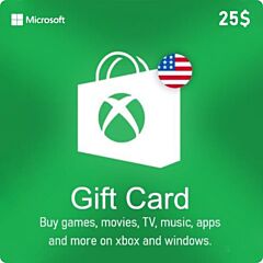 Xbox Live US 25 USD