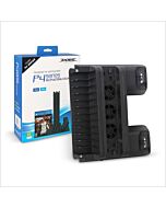 DOBE TP4-882 PS4 Slim Pro Multi-functional Charging & Cooling Stand 