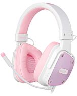 SADES Gaming Headphones D-Power SA-722 (Pink)