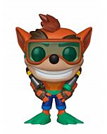 Funko - Crash Bandicoot S2: Crash w/ Scuba POP!