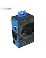 Stealth - SP-C100 Twin USB Charging Dock With Play & Charge Cable (PS4)