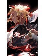 Demon Slayer Kyojuro Rengoku - Portrait