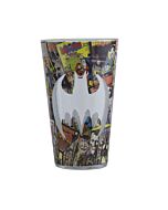 Batman Comic Book Drinking Glass